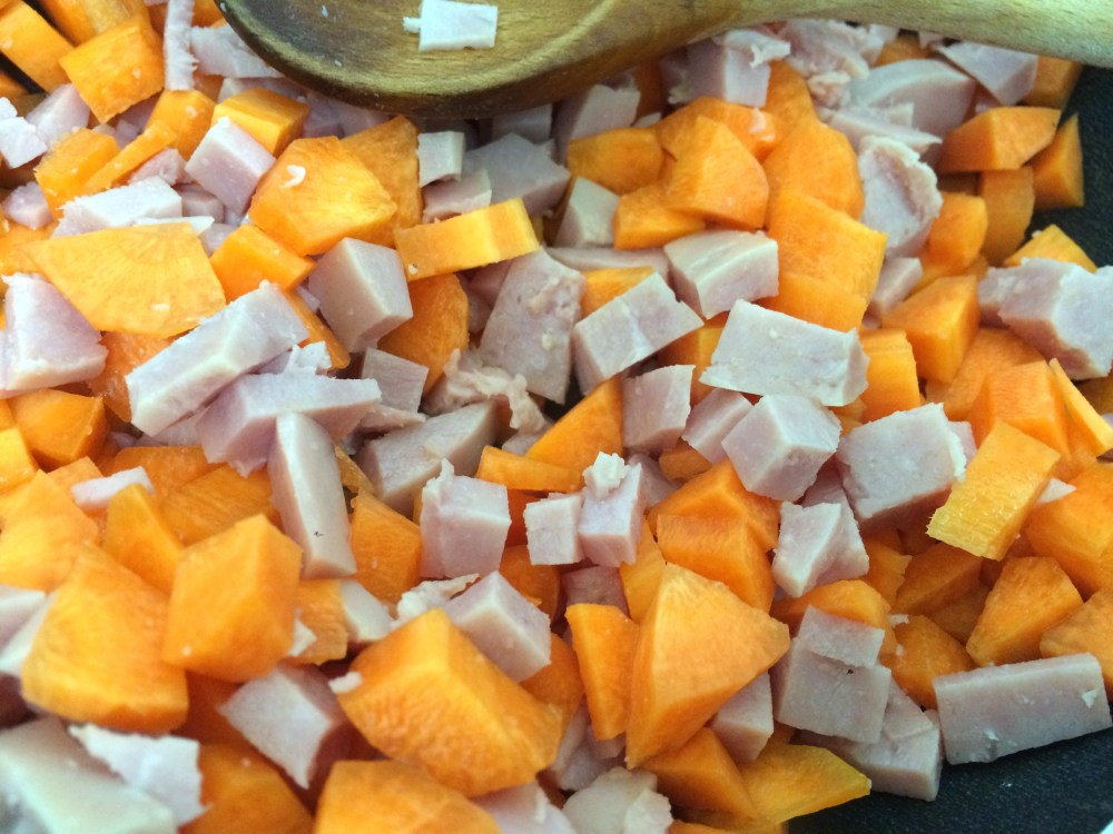 pasta a la crema de calabaza (2).JPG